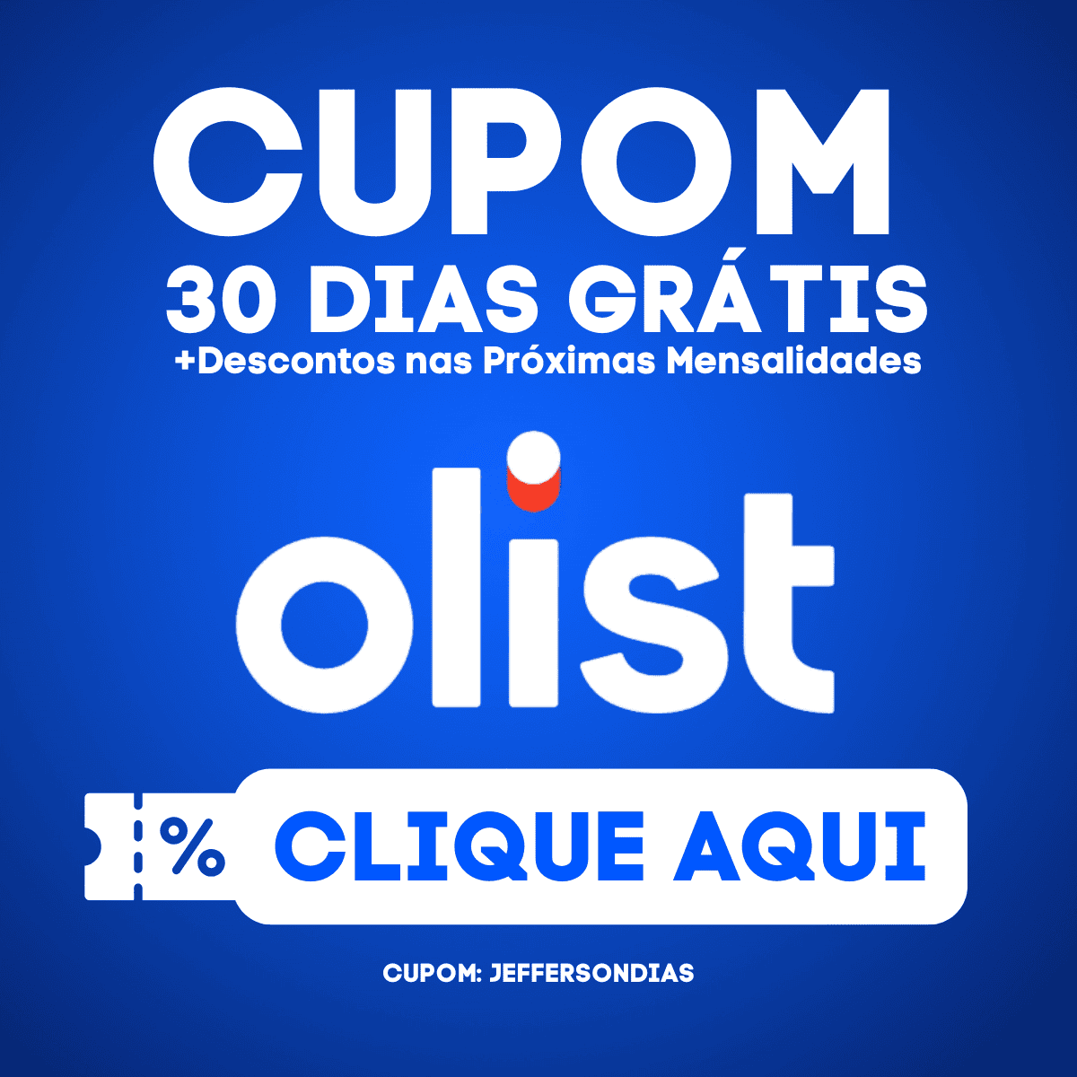 cupom de desconto Olist